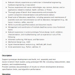 Apple biomedical engineers job