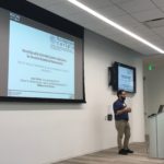 Luca Cerina presenting at SRA