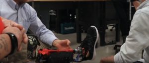 gamba protesi smart passo università utah
