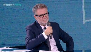 Fabio Fazio spaventoso incidente diretta ricucita studio
