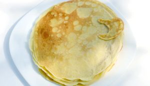 crepes su piatto