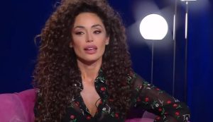 La bellissima Raffaella Fico (Rai - youtube screenshot)